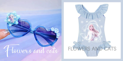 Princess Blue Sun Glasses