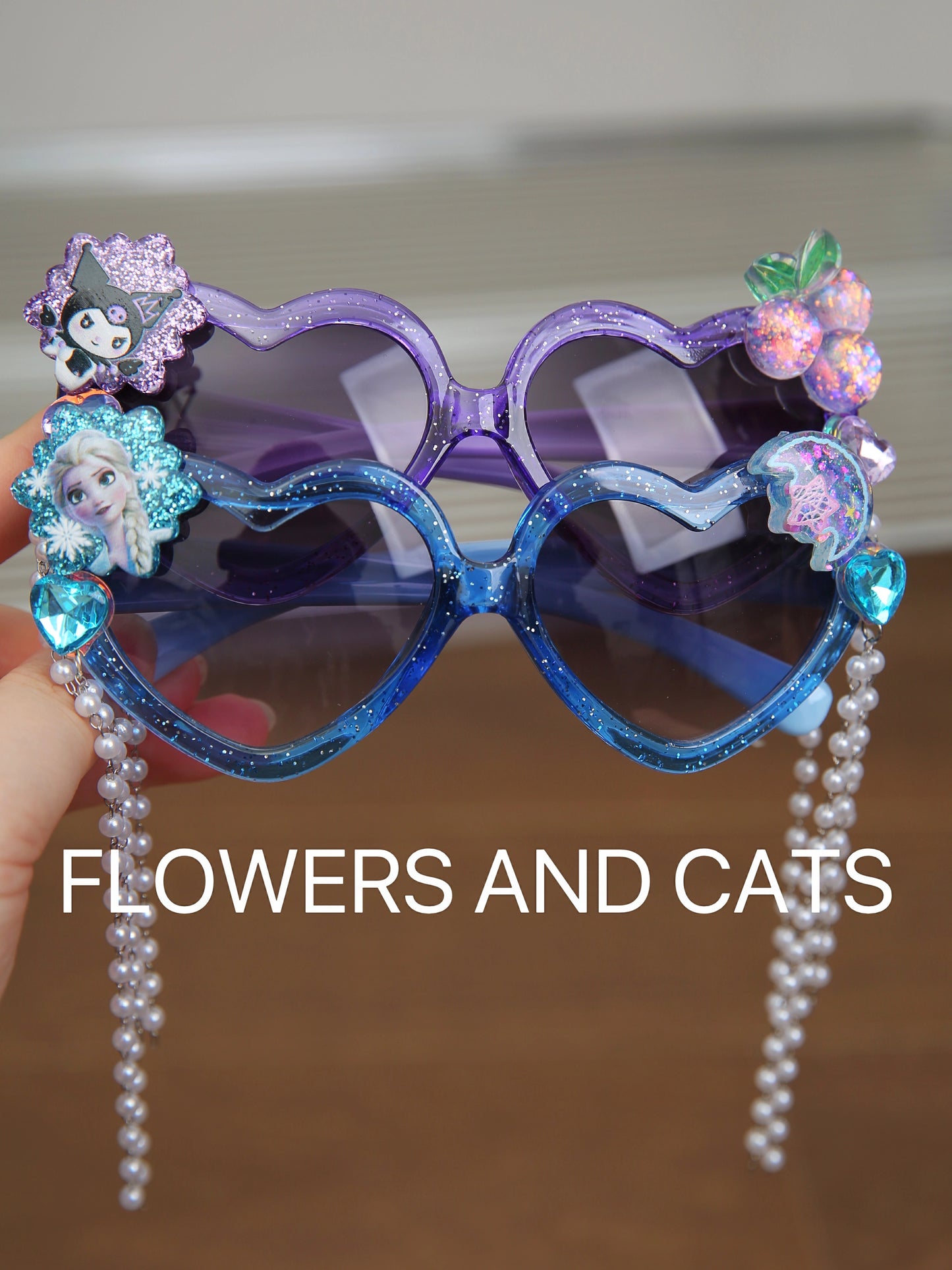 Princess Blue Sun Glasses