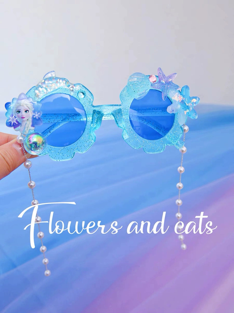 Princess Blue Sun Glasses