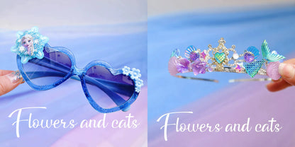 Princess Blue Sun Glasses