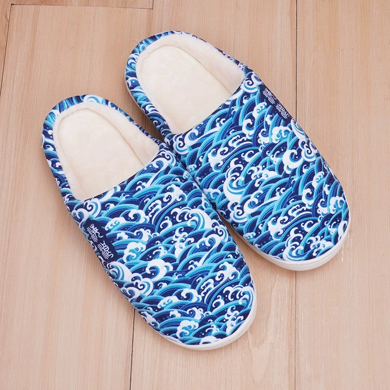 Two-Dimensional Cotton Slippers