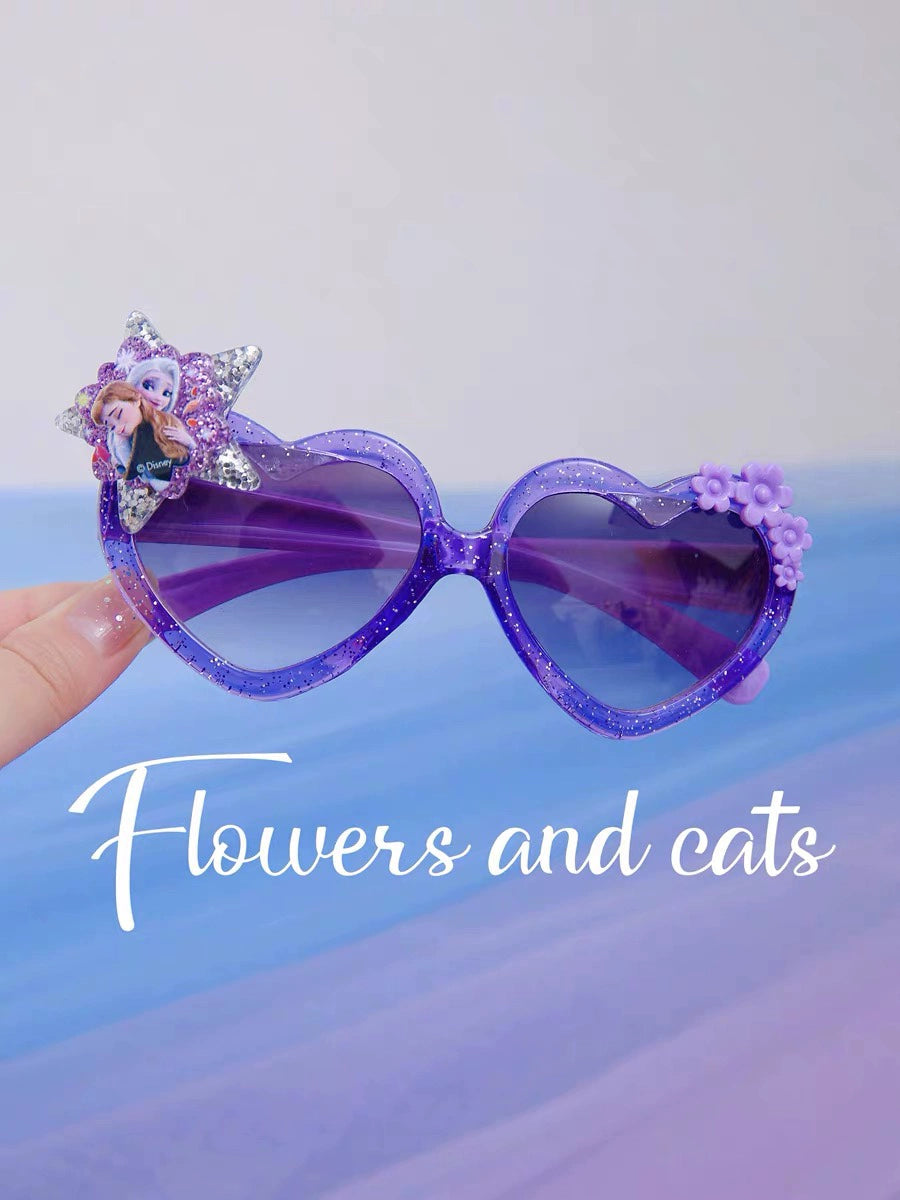 Princess Blue Sun Glasses