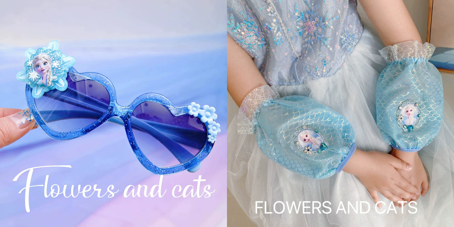 Princess Blue Sun Glasses