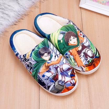 Two-Dimensional Cotton Slippers