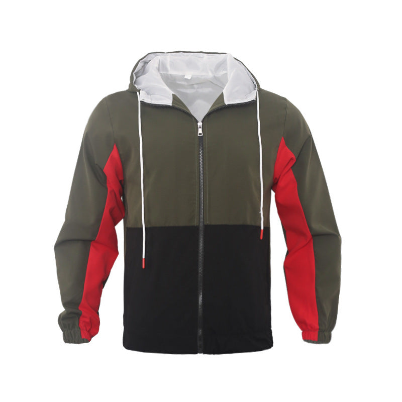 Casual Polo Double-layer Hooded Jacket