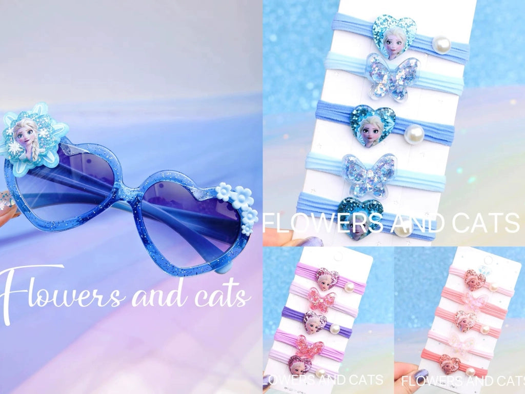 Princess Blue Sun Glasses