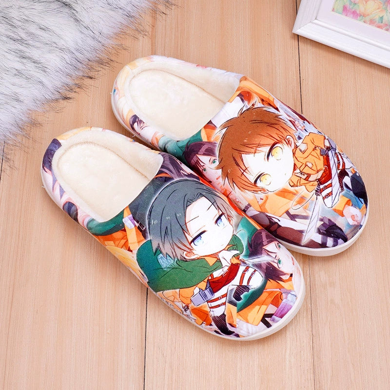 Two-Dimensional Cotton Slippers