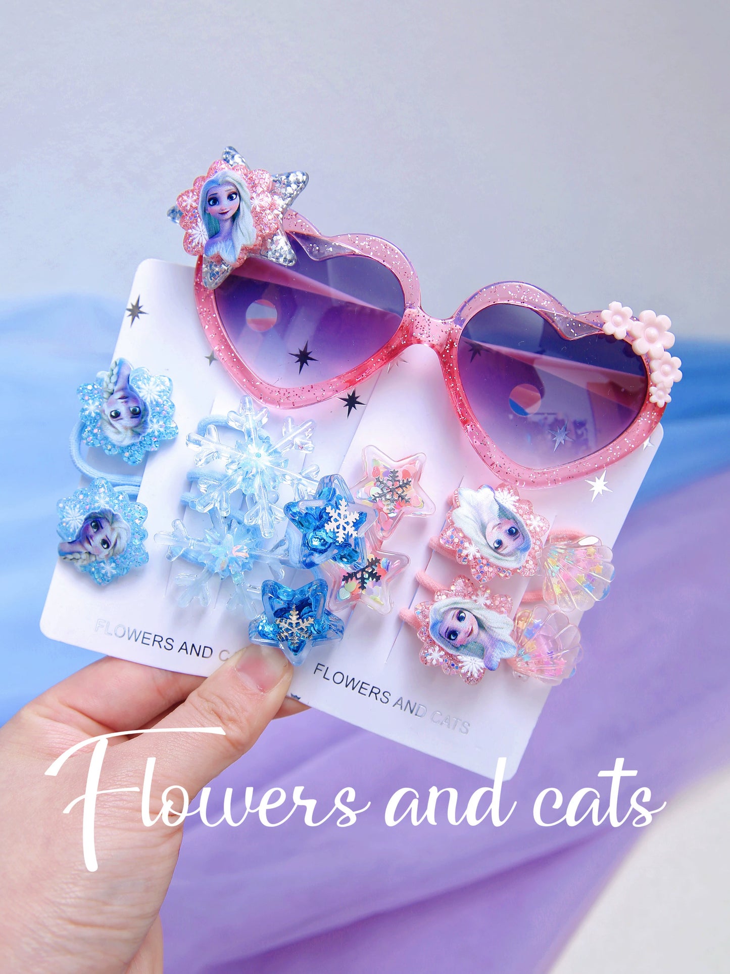 Princess Blue Sun Glasses