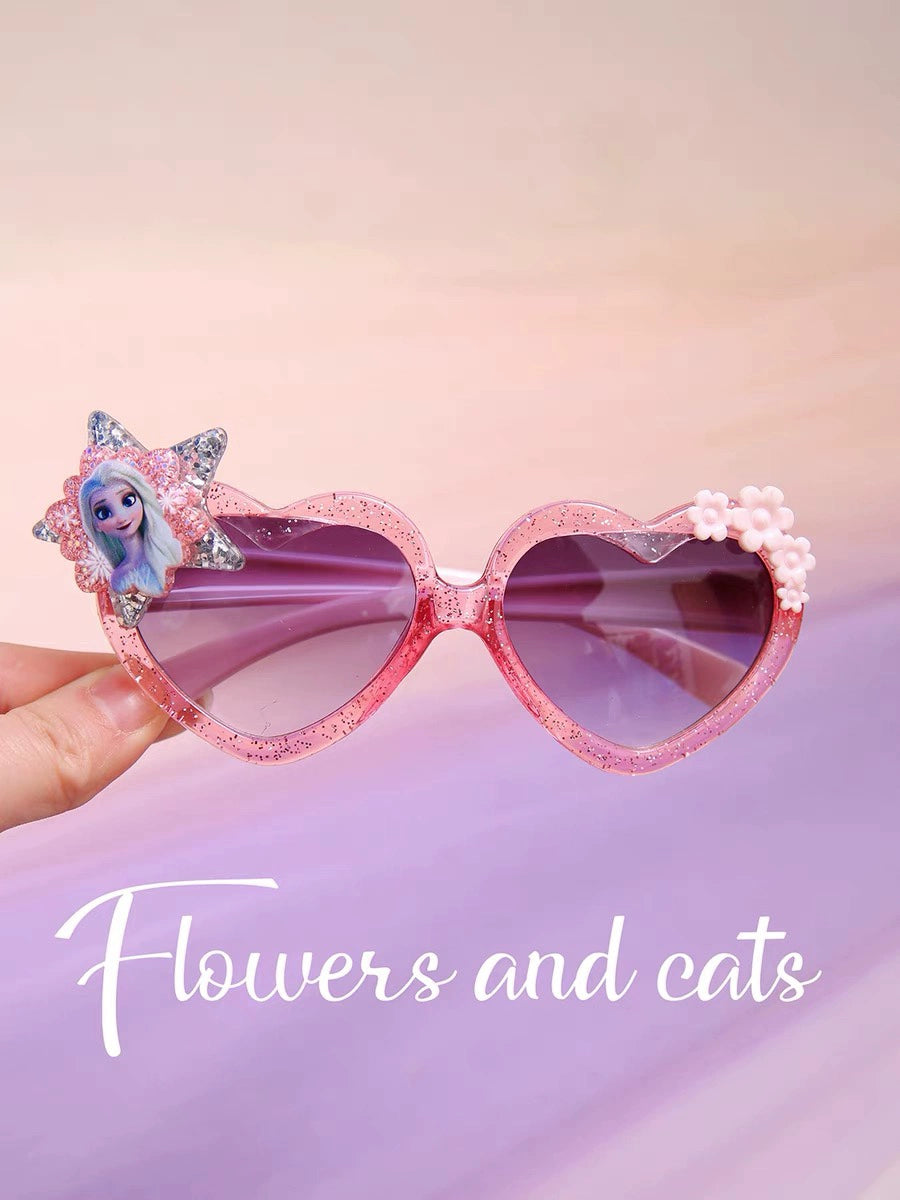 Princess Blue Sun Glasses