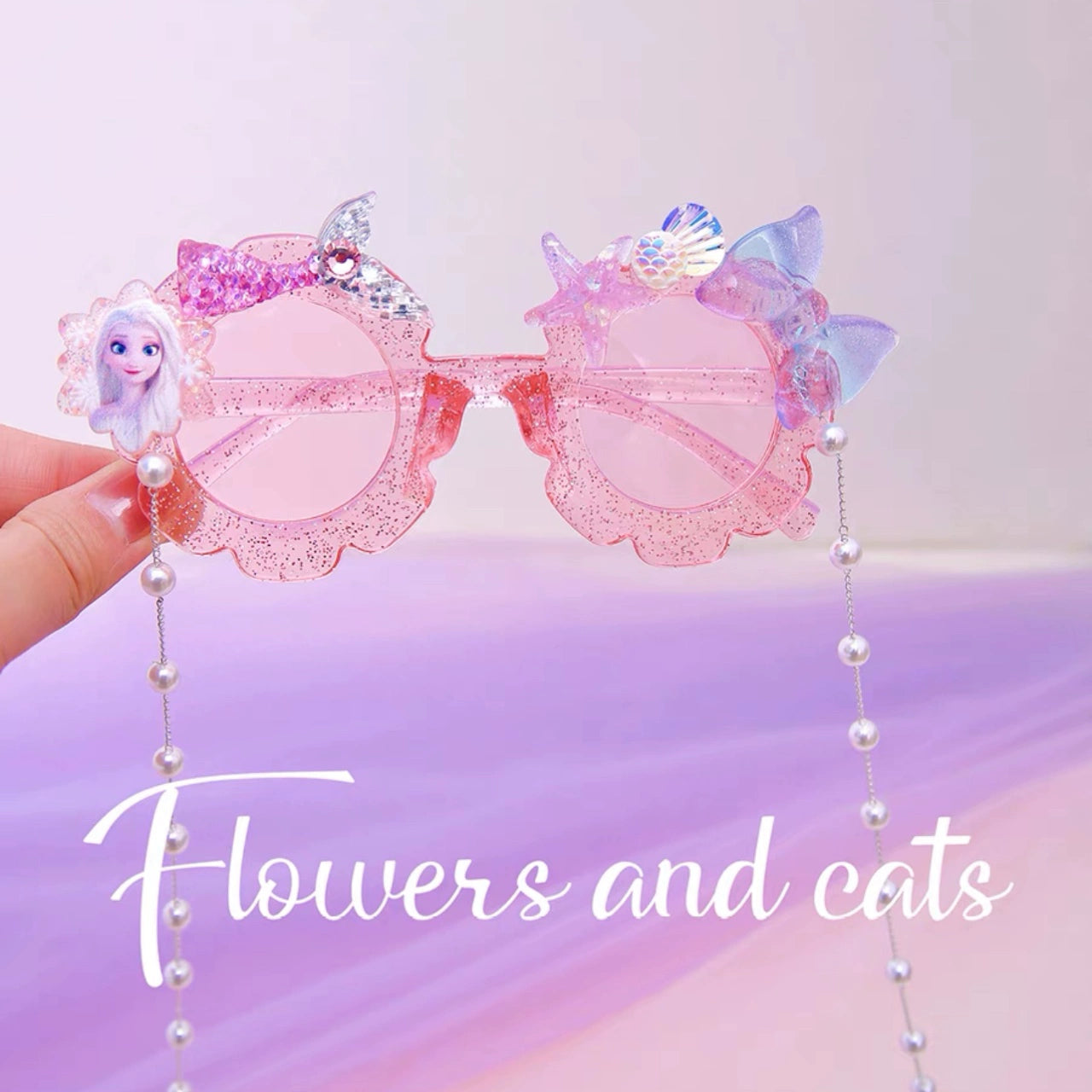 Princess Blue Sun Glasses