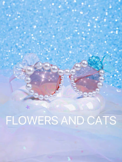 Princess Blue Sun Glasses