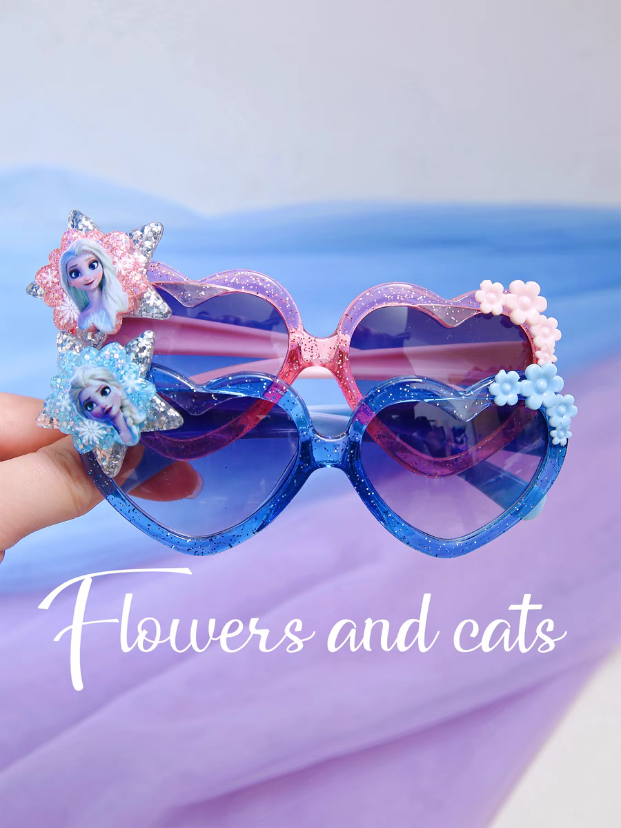 Princess Blue Sun Glasses