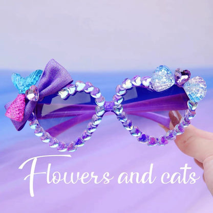 Princess Blue Sun Glasses