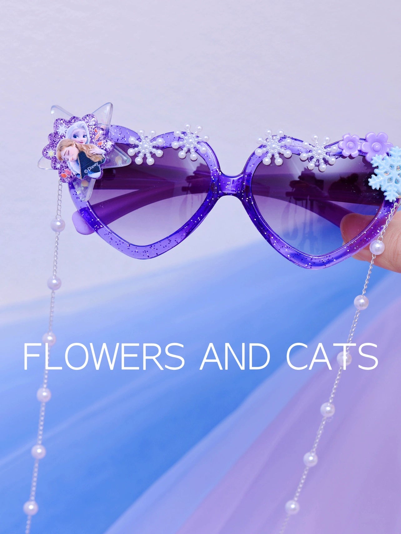 Princess Blue Sun Glasses