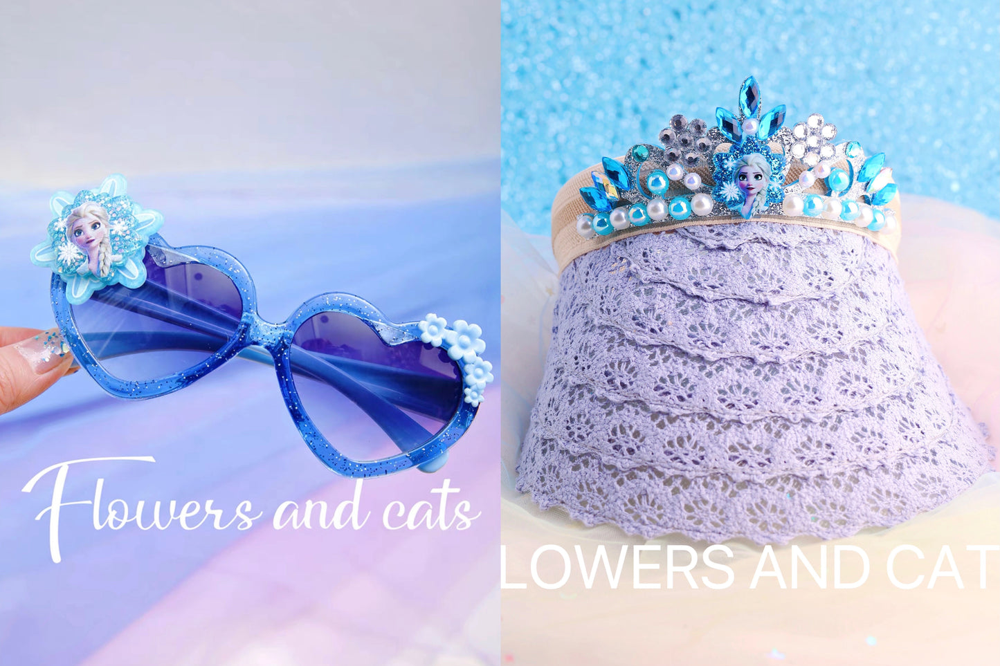 Princess Blue Sun Glasses