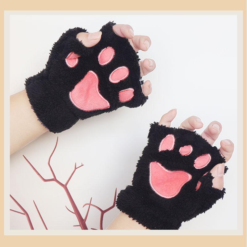 Guantes de pata de gato