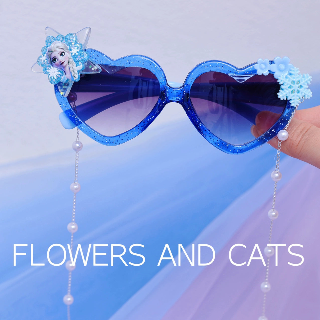 Princess Blue Sun Glasses