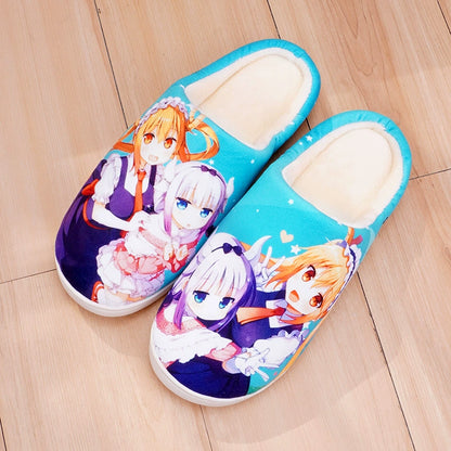 Two-Dimensional Cotton Slippers