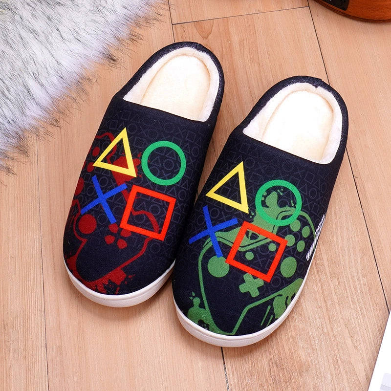 Two-Dimensional Cotton Slippers