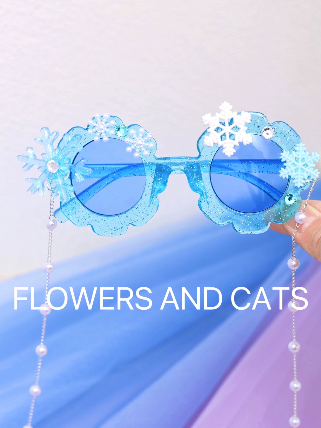 Princess Blue Sun Glasses