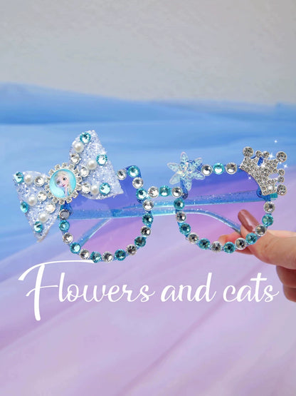 Princess Blue Sun Glasses