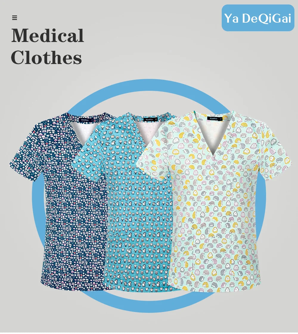 Nurse Uniform Short Sleeve Scrub