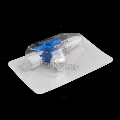 Pet Disposable Three Way Stop Cock for Clinical Hospital Luer Lock Adapter 3 Way Stopcock Flexiable T-Connector Extension Tube