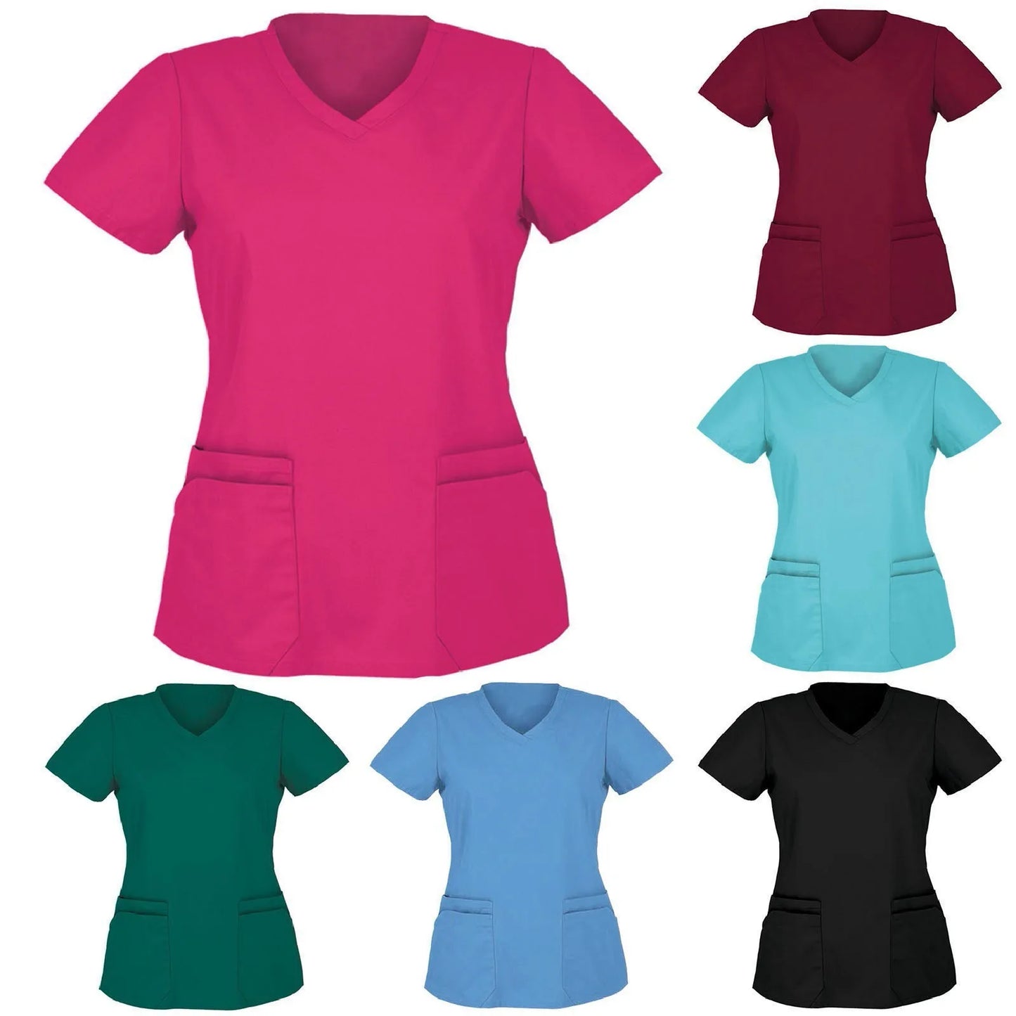 Nursing Scrubs Tops