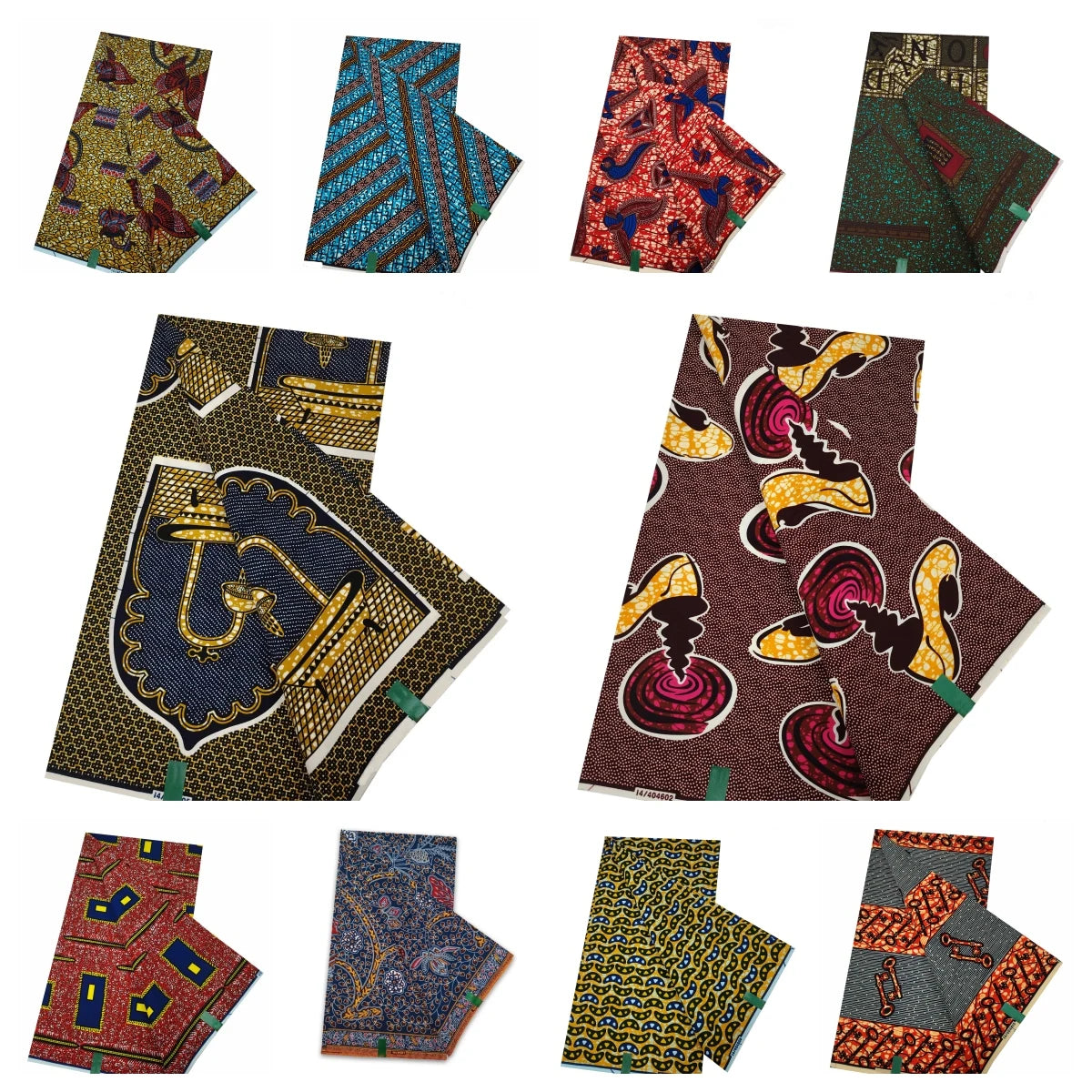 Wholesale Prices 2024 New Hot Sell African Wax Fabric Ankara Wax Prints Fabric Pagne Ghana Guaranteed Veritable Wax 6 Yards