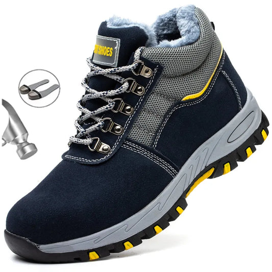 Men Steel Toe Cap Safety Boots