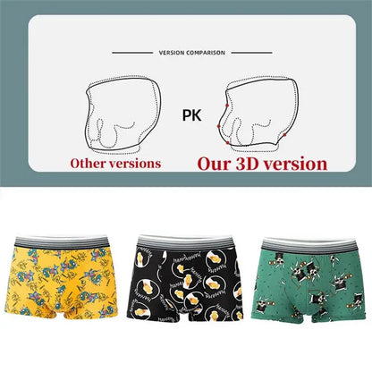 5Pcs/ Briefs Fashion Cartoon Underwear