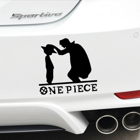 Luffy Pirates Father Son Car Stickers