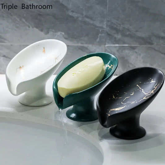 Light Luxury Ceramic Portable Soap Dish