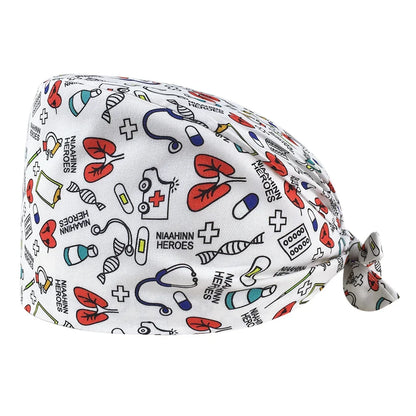 Unisex Dentist Scrub Cap