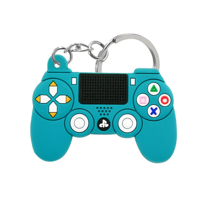 1PVC Game Pad PVC Keychain Boy’s Game Console Models Key Ring Fittings Funny Gift Key Chain USB Stick Accessories for Men Kids