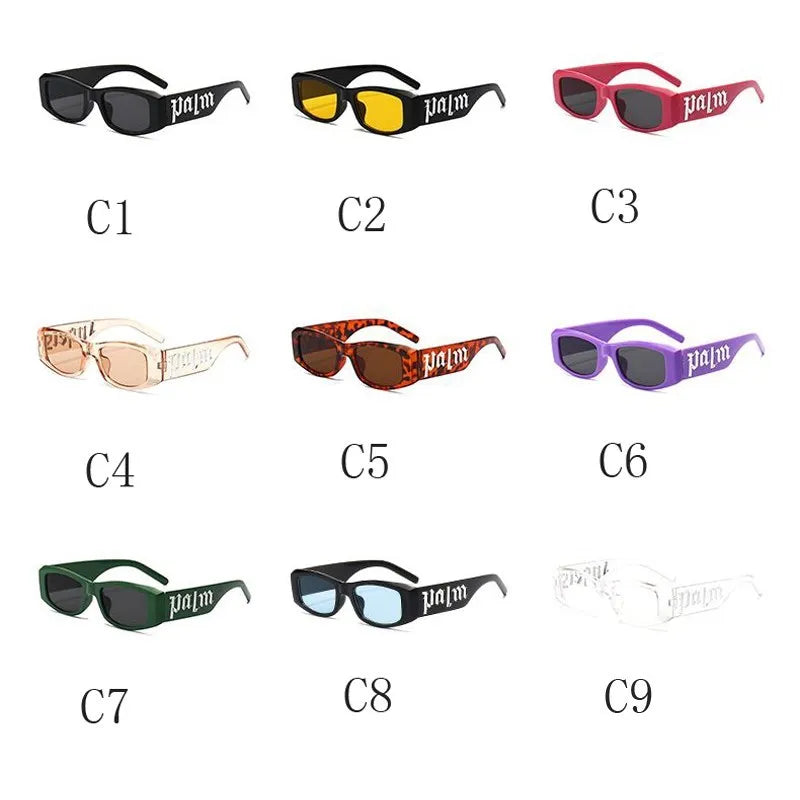 Rectangle Small Frame Sunglasses