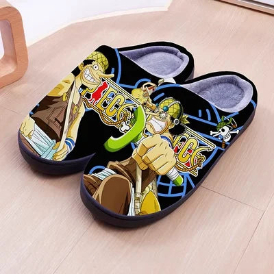 Anime Luffy Zoro Chopper Hancock slippers