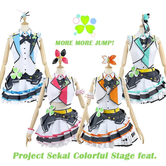 Minori Hanasato Cosplay Project Sekai Colorful Stage Feat Momoi Airi Cosplay Costume Dresses