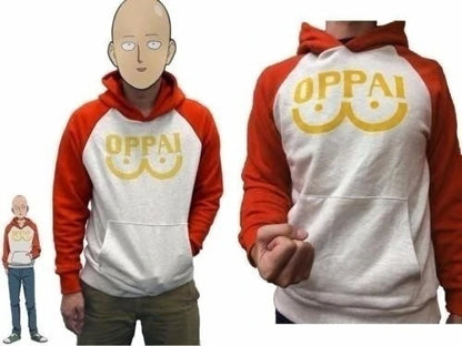 Sudadera con capucha One Punch Man Saitama Oppai