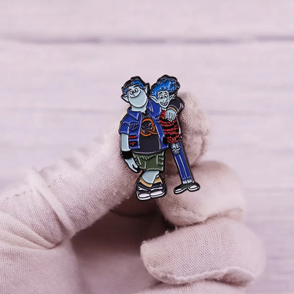 Cartoon Movie Cute Badges Lapel Pins for Backpacks Enamel Pin Pines Brooches for Women Anime Fashion Jewelry Accessories Gifts