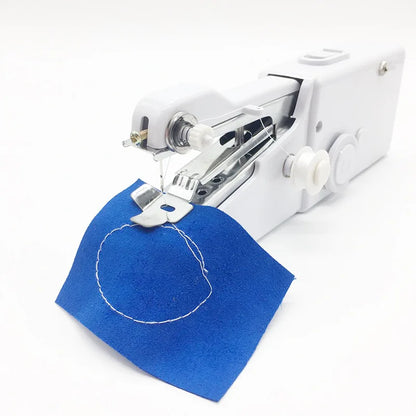 Portable Mini Electric Sewing Machine - Handheld and Compact for Home Use with English description