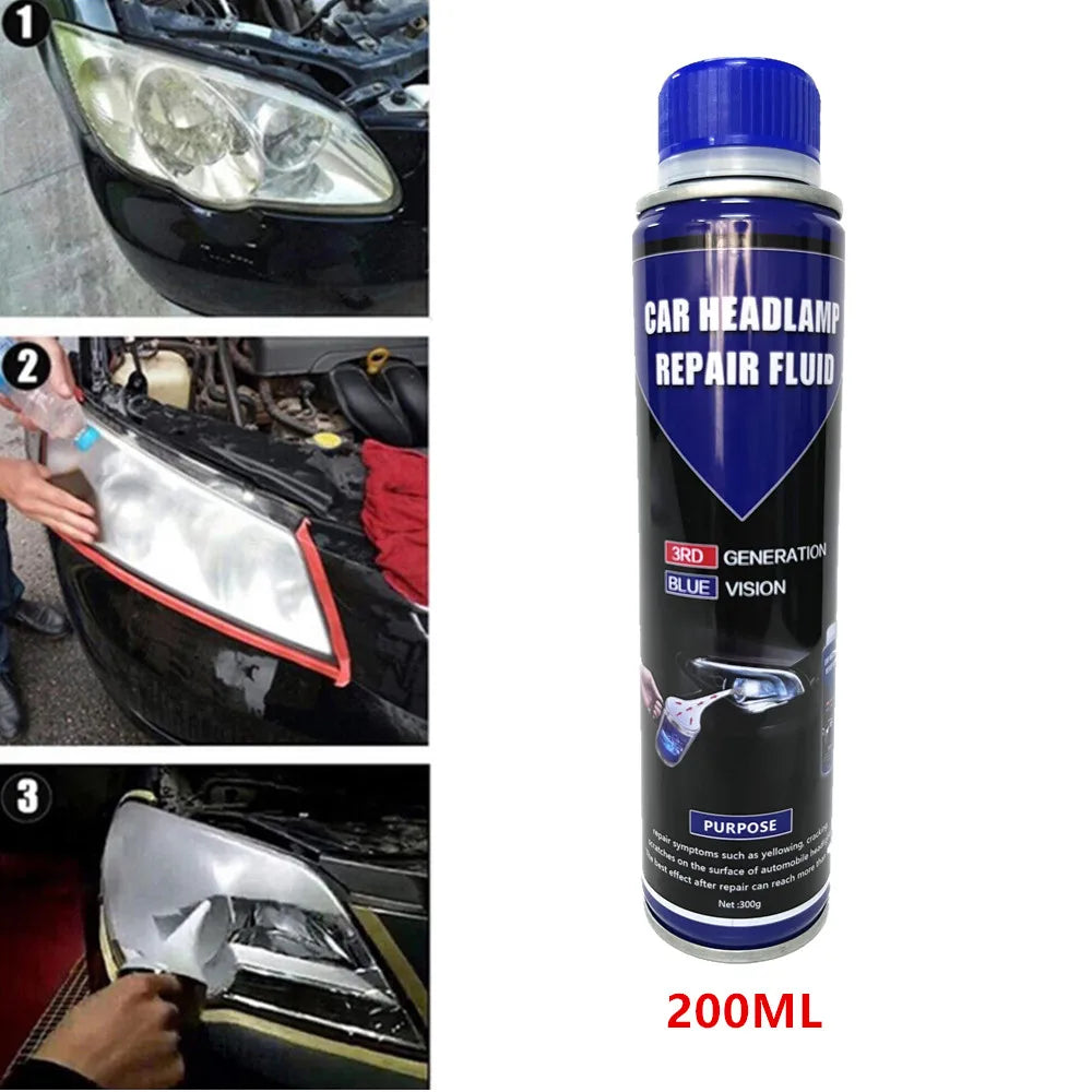 Car Headlight Restoration Repair Liquid Kit polishing Renovator Headlight Heating Atomizing Cup Refurbishmen repair Hydrophobic