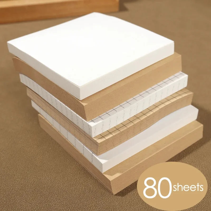 80 Sheets Sticky Note Pads Students Stationery Paper Stickers Posted It Memo Pad Notebook School Office Supplies To Do List