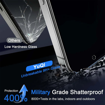 Tempered Glass Privacy Peep Scratch 9H Case Friendly High Aluminum