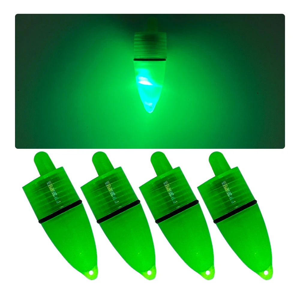 5Pcs Fishing Gear Fishing Bell Light Fishing Bell Sea Rod Luminous Drift Led Electronic Fishing Float Rock Fishing At Night