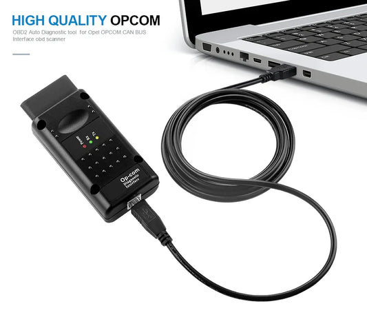 V1.99 OPcom PIC18F458 FTDI V200603A OBD2 car Diagnostic tool for Opel OPCOM flash update 200603A opcom 10-16Pin cable for-opel