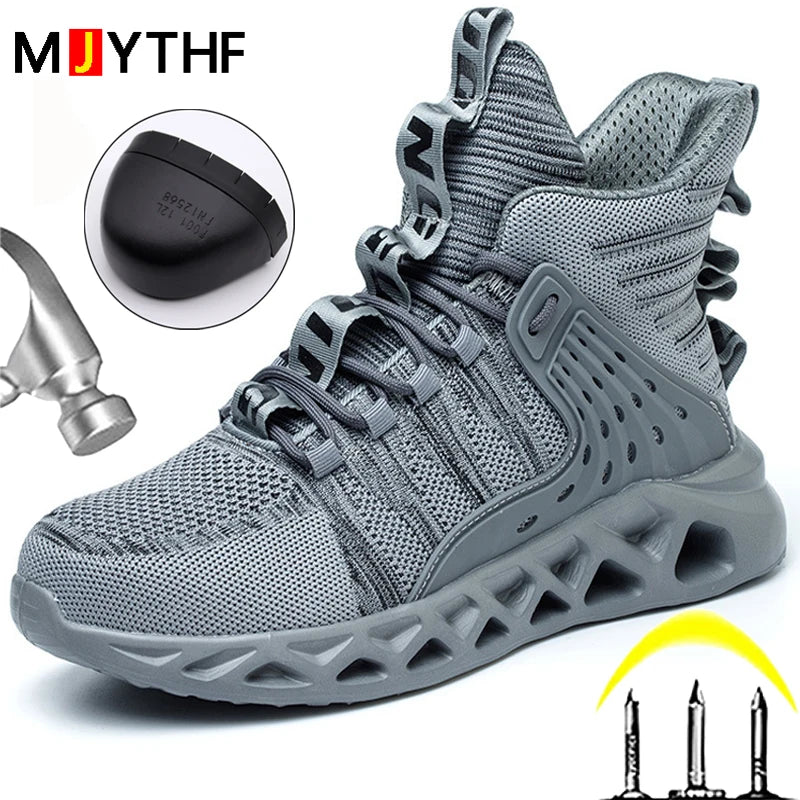 Quality Protective Safety Work Boots Steel Toe Shoes