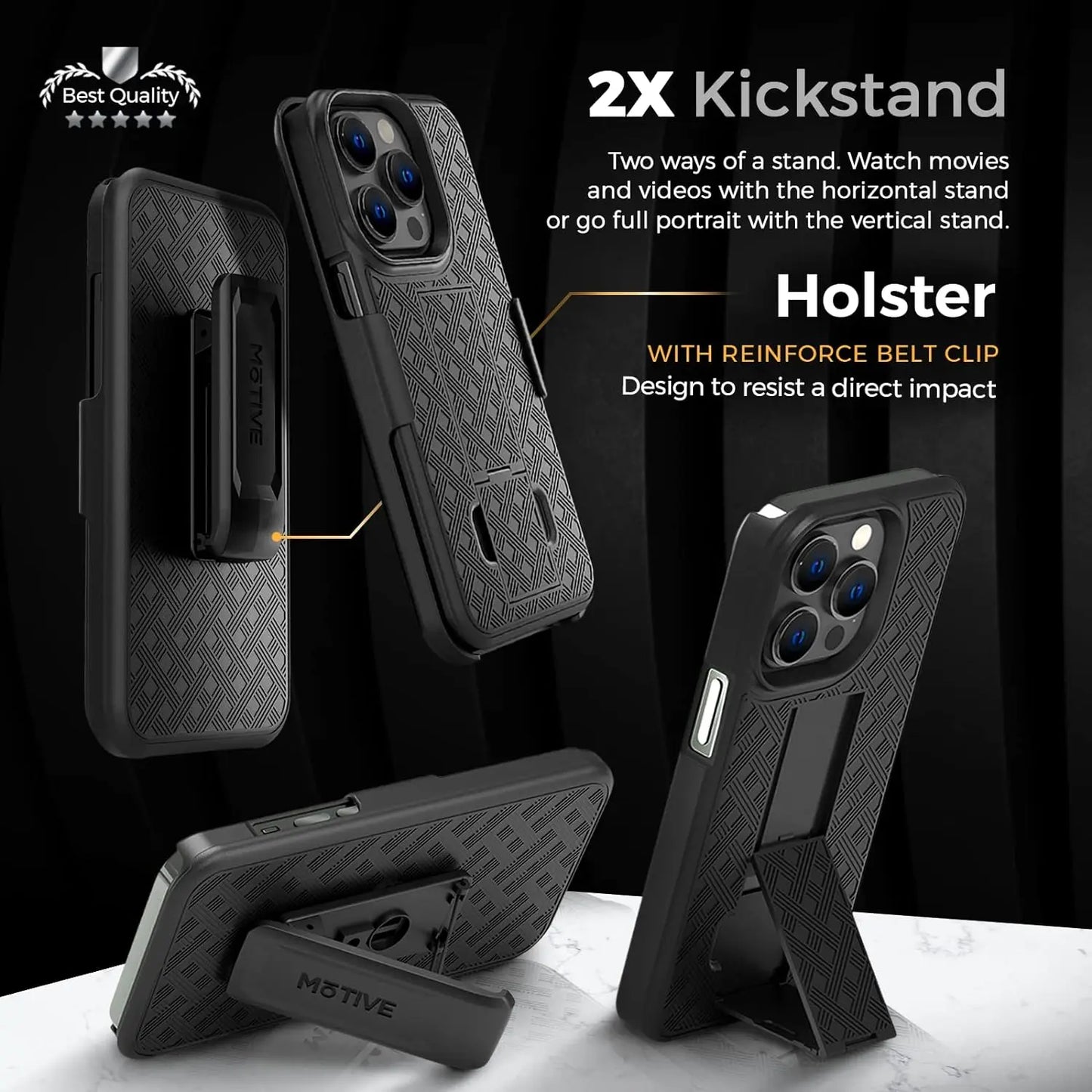 Woven 2 in 1 Hybrid Hard Shell Holster