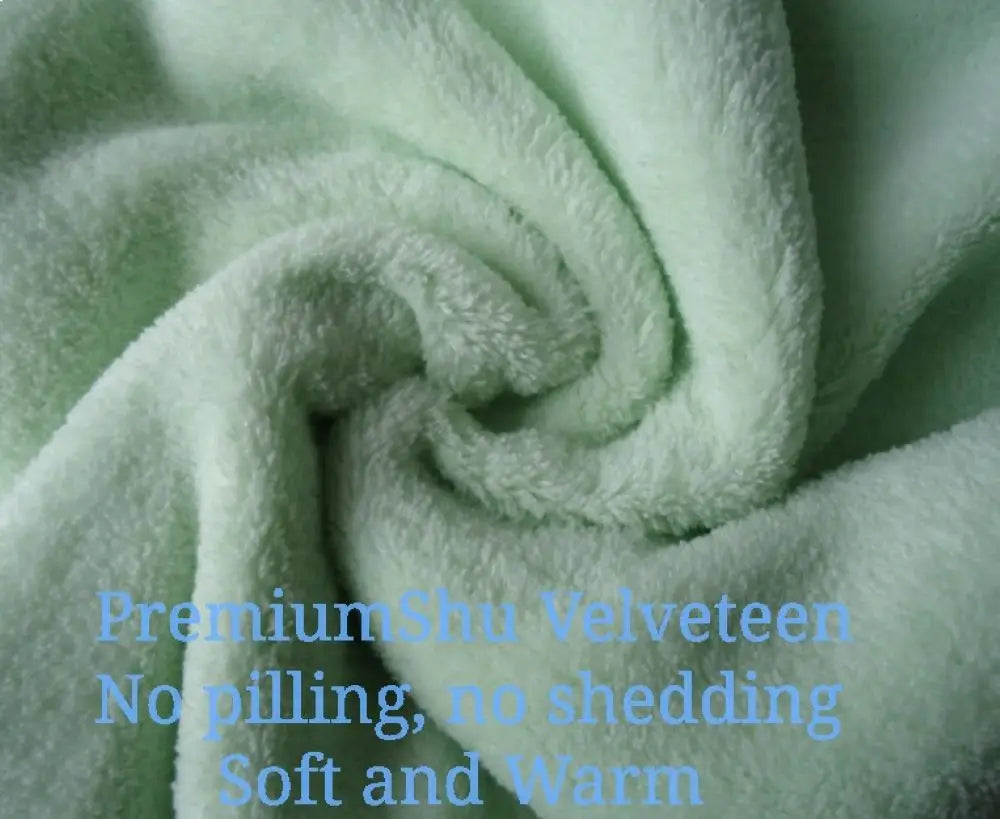 Oversized  Shu Velveteen Warm Blanket for Winter Cozy Hoodie