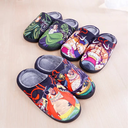 Anime Luffy Zoro Chopper Hancock slippers